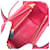Valentino Garavani One Stud Top Handle Leather Small Rose  - vue 3