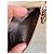 Lancel Pochette in tela beige e pelle marrone - vista 4