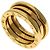 Bulgari Anello Bvlgari B-zero1 2-Band in oro giallo 18K