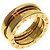 Bulgari Anello Bvlgari B-zero1 2-Band in oro giallo 18K - vista 2