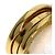 Bulgari Anello Bvlgari B-zero1 2-Band in oro giallo 18K - vista 7