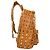 Zaino MCM in PVC marrone - vista 3