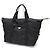 Borsa duffle in nylon e pelle Saffiano Prada Nero