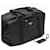 Borsa duffle in nylon e pelle Saffiano Prada Nero - vista 8