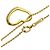 Collana Open Heart di Tiffany & Co. in oro giallo 18K - vista 2