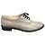 Robert Clergerie Derby in pelle di pesce Nero Beige