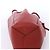 Céline Borsa a tracolla in pelle Celine Cabas Phantom Small Rossa Rosso - vista 8