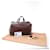 Hermès Borsa HERMES Victoria 50 Taurillon Clemence Marrone C: 1999 Beige  - vista 15