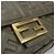Borsa baguette Fendi 8BR600 in pelle kaki Cachi - vista 5