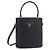 Saffiano Borsa in pelle di vitello nera Prada Nero