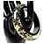 Louis Vuitton LOUIS VUITTON Bracelet Inclusion GM Bangle Noir M66254 Women's Black Golden - view 7
