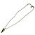 Collana Christian Dior Dior con motivo pappagallo e strass Blu D'oro Verde - vista 4