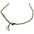 Collana Christian Dior Dior con motivo pappagallo e strass Blu D'oro Verde - vista 8