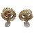 Autre Marque Dilip Jindal - Bijoux Coutuire - Coquillage Red Earrings - vista 2