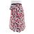 Falda de jacquard Monogram con ribete de cuero Louis Vuitton Negro Blanco Roja - vista 2