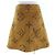 Falda Louis Vuitton Giant Monogram Castaño - vista 3