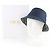 Cappello bucket Christian Dior Oblique Blu Blu navy - vista 2