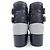 Stivali in pelle di vitello e tweed Chanel G39334Y56078 - vista 5