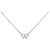 Autre Marque Collana Vendome in platino e diamanti Argento