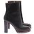 Céline Botines grises de piel - vista 6