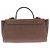 Borsa a mano Valextra in pelle marrone - vista 3