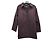 Autre Marque Vestido de algodón marrón ANIM Talla S Castaño