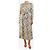 Weekend Max Mara Hemdkleid mit weiß-schwarzem Blumenprint - Größe UK 8 - Ansicht 3