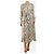 Weekend Max Mara Hemdkleid mit weiß-schwarzem Blumenprint - Größe UK 8 - Ansicht 4