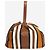 Loro Piana Gestreifte Tasche Brown Ashore Braun - Ansicht 2