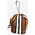 Loro Piana Gestreifte Tasche Brown Ashore Braun - Ansicht 3