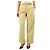 Jil Sander Jeans limewash amarillo con cinturón - talla UK 8