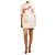 Dolce & Gabbana Top bandeau de amarre frontal con estampado floral rosa - talla UK 12