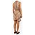 Missoni Vestido mini sin mangas de lurex naranja - talla UK 12 - vista 2
