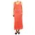 Missoni Strickmidi-Kleid in Orange - Größe UK 10