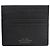 Smythson Tarjetero grande de cuero negro