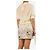 Autre Marque Creme-Bluse mit Schleife am Hals - Größe UK 10 Roh - Ansicht 2
