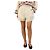 Zimmermann Short de algodão creme - tamanho UK 14 Cru