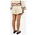 Zimmermann Short de algodão creme - tamanho UK 14 Cru - vista 3