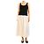 Staud Ärmelloses Midi-Kleid mit Schwarz-Weiß-Kontrast - Größe S