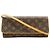 Louis Vuitton Braune Vintage 2001 Monogram Pochette Twin GM Tasche