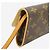 Louis Vuitton Braune Vintage 2001 Monogram Pochette Twin GM Tasche - Ansicht 8