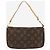 Louis Vuitton Braune Vintage 2000 Monogram Pochette Tasche - Ansicht 2