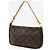 Louis Vuitton Braune Vintage 2000 Monogram Pochette Tasche - Ansicht 3