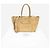 Prada Borsa 2way in pelle Vitello Phenix neutra - vista 3