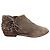 Bottega Veneta Botines de ante marrón Intrecciato Castaño