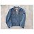 Chaqueta vaquera Levi's bordada de pájaro Azul Multicolor - vista 4