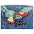 Chaqueta vaquera Levi's bordada de pájaro Azul Multicolor - vista 5