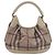 Borsa Tote Burberry Check Marrone - vista 2