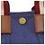 Borsa in tela Drysalia da donna Bally Blu - vista 10