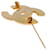 Broche Chanel Coco Mark en strass  - vue 4